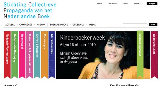 schermafdruk: cpnb.nl