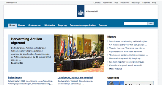 schermafdruk: rijksoverheid.nl