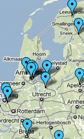 villamedia.nl schermafdruk: interactieve kaart op villamedia.nl